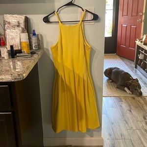 Yellow dress